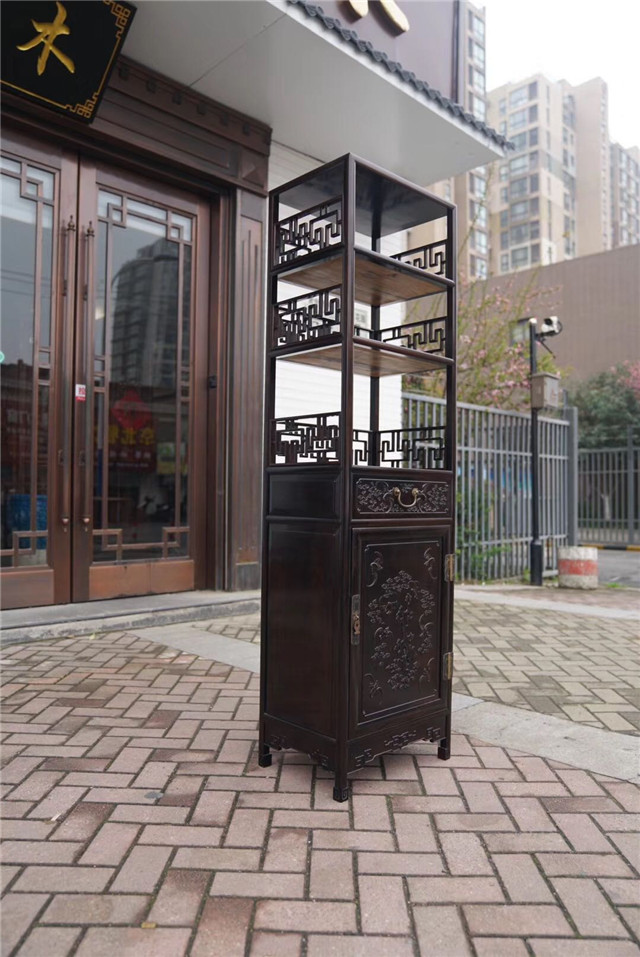 祥云蝙蝠小茶柜